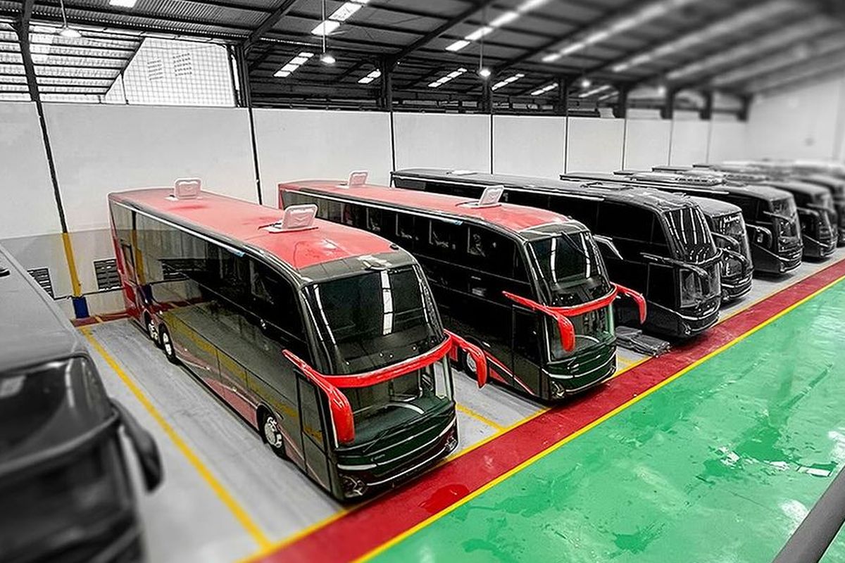 Calon bus baru milik PO Juragan 99