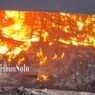 Pasar Wonogiri Terbakar, Pedagang Cium Bau Sangit, Api Berkobar Hebat Sejam Kemudian
