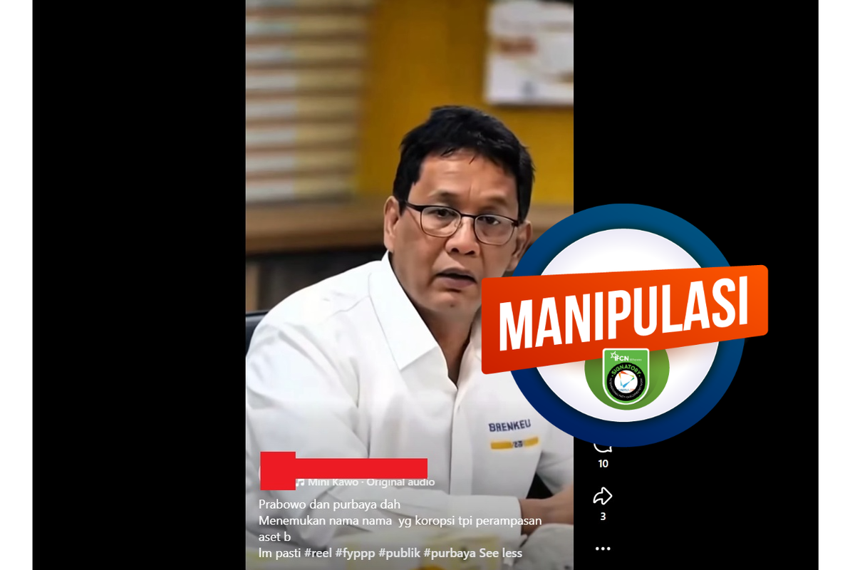 Hoaks Modus Penipuan Mencatut Nama Menteri Keuangan Purbaya Yudhi Sadewa