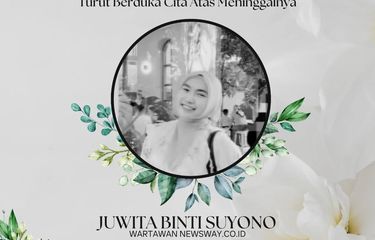 Jurnalis tewas dibunuh oknum TNI AL di Banjarbaru - Ucapan dukacita atas meninggalnya Juwita, jurnalis media daring Newsway.co.id, dari Kepolisian Resor Banjarbaru, Kalimantan Selatan.