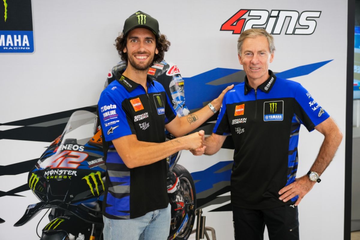 Alex Rins memperpanjang kontrak dengan Yamaha hingga akhir musim 2026