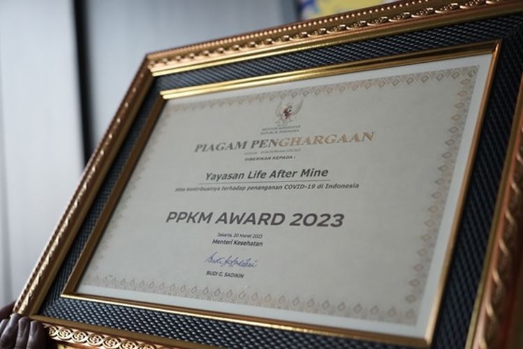 Bantu Pemerintah dalam Penanggulangan Pandemi Covid-19, YLAM Raih Penghargaan PPKM Award 2023