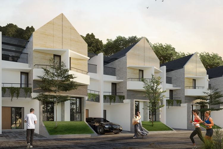 Cluster perumahan terbaru di Perumahan Golden Palma Bintaro, Kelurahan Pondok Aren, Tangerang Selatan