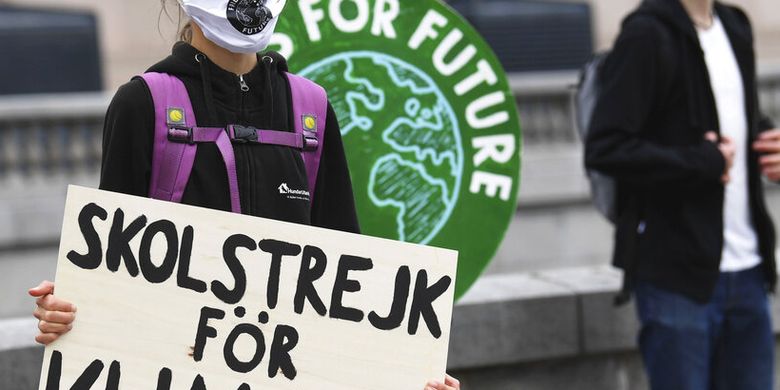 Mengenang 3 Tahun Aksi Greta Thunberg Protes Perubahan Iklim - Vimarsana News