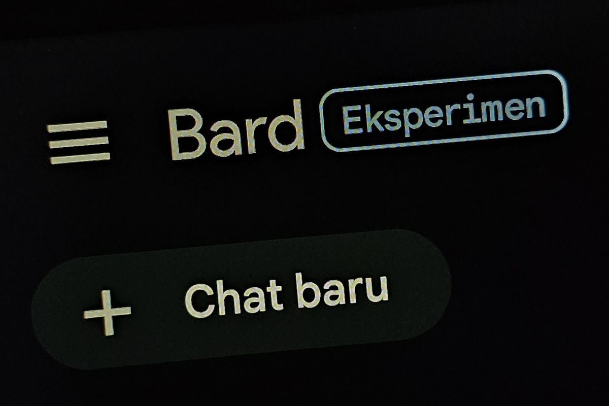 Ilustrasi Google Bard bahasa Indonesia.