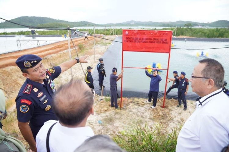 KKP Segel 2 Usaha Tambak Udang di Batam, Ini Sebabnya