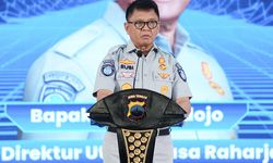 Wujudkan Indonesia Emas Tertib Berlalu Lintas, Jasa Raharja Dukung Kegiatan Polantas Menyapa