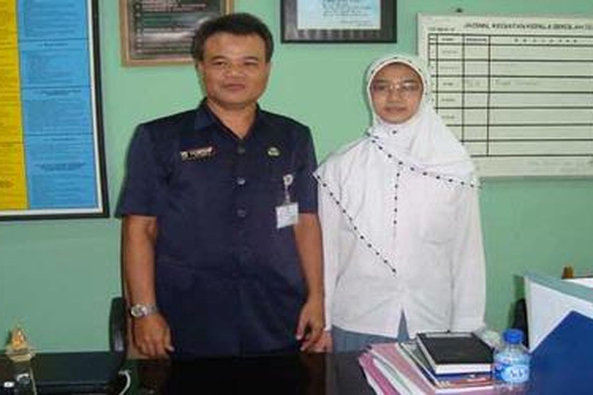 Aisyah Nur Kumalasari, siswi kelas 12 IPA 1 SMAN 40 Pademangan, Jakarta Utara