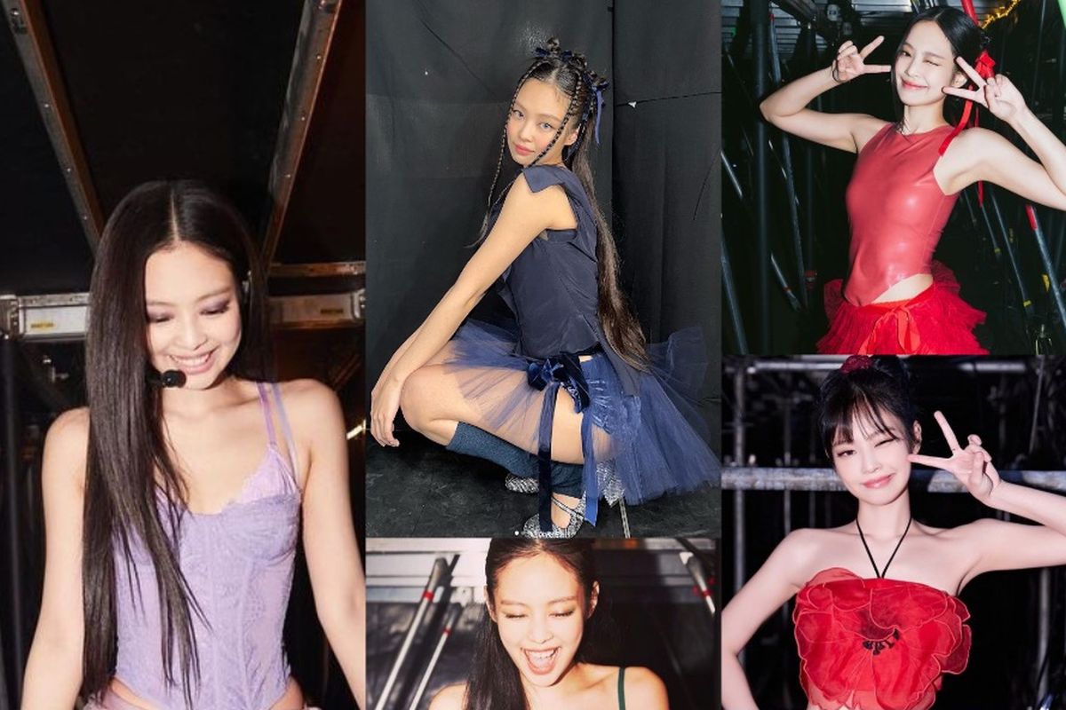 Jennie BLACKPINK dikenal sebagai manusia Chanel karena selera fesyennya yang mewah dan trendsetter, tidak terkecuali dengan busana panggung solonya selama tur Born Pink untuk lagunya You and Me. 