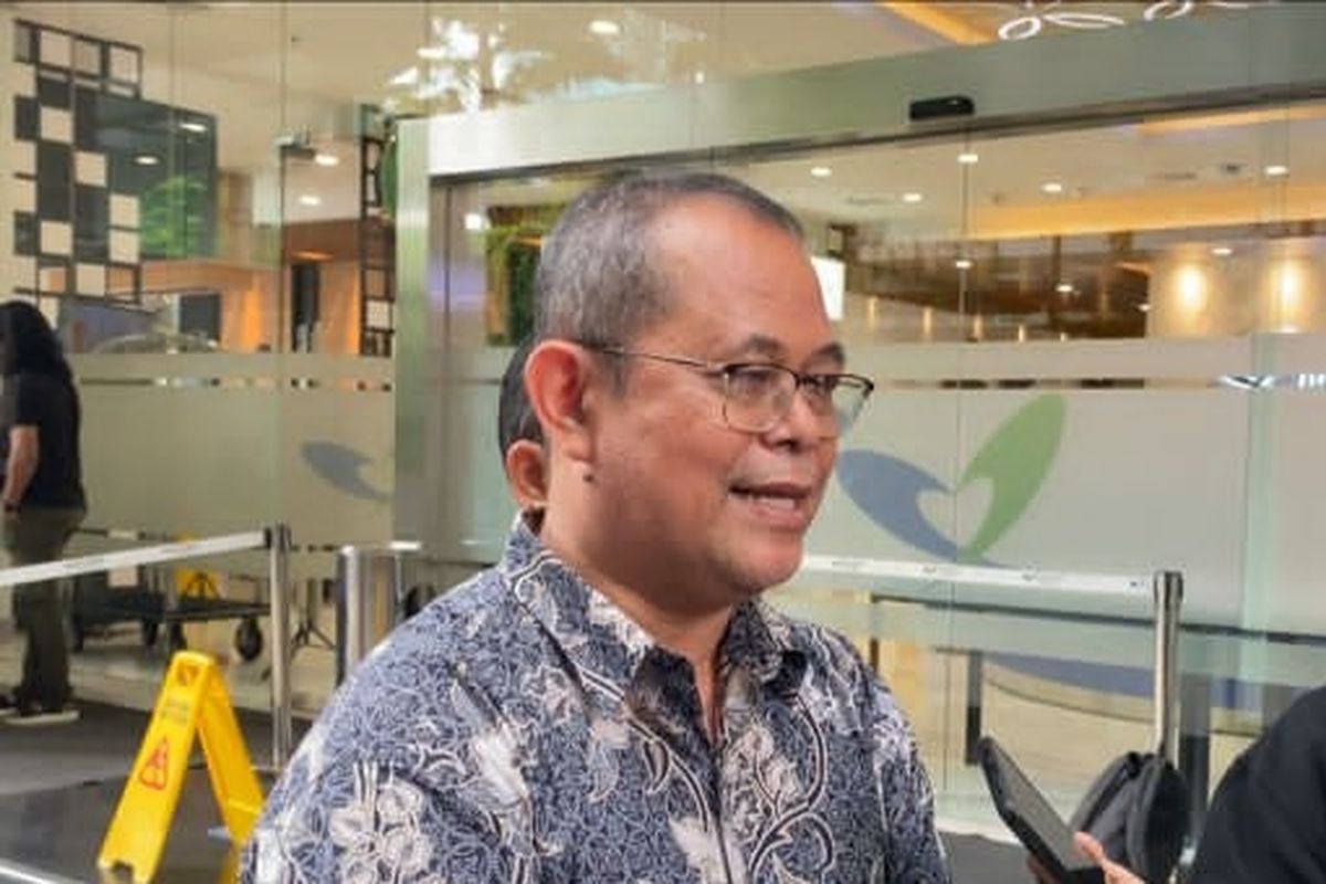 Agustinus Mulyono, Kepala Sekolah Pangudi Luhur Jakarta di RS Mayapada, Jumat (27/2/2023) 