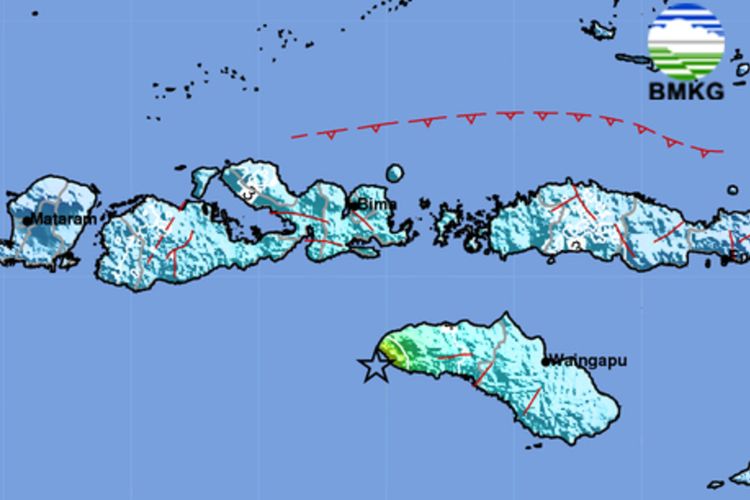 Gempa M 5,9 Guncang Sumba Barat Daya NTT, Dirasakan hingga NTB