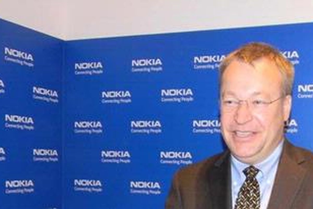 Stephen Elop, CEO Nokia.