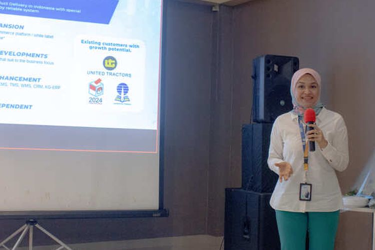 Caption: Direktur KGX Amelia Angelica