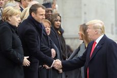 Dapat Pertanyaan soal Kicauan Trump, Begini Jawaban Presiden Perancis