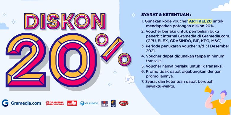 voucher diskon Gramedia