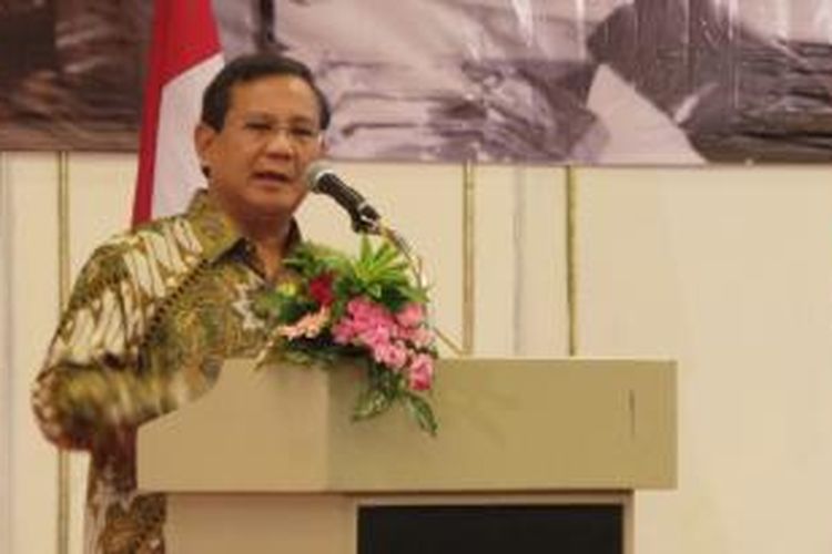 Ketua Umum Partai Gerindra Prabowo Subianto