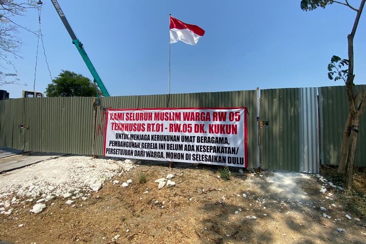 Viral Warga Tolak Pembangunan Rumah Ibadah di Citraland Surabaya, Persoalkan Izin Bangunan