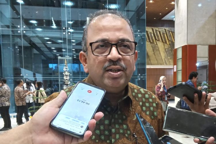 Direktur Utama PT PP Novel Arsyad saat ditemui di Gedung DPR RI, Jakarta, Rabu (20/9/2023).