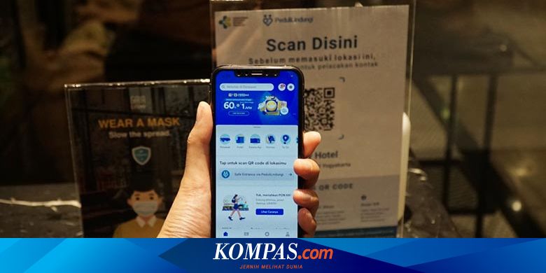 Berita Harian Cara Scan Qr Code Pedulilindungi Di Gojek Terbaru Hari ...