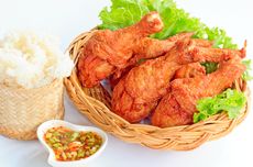 Resep Ayam Goreng Thailand, Sajikan dengan Saus Cabai Manis 