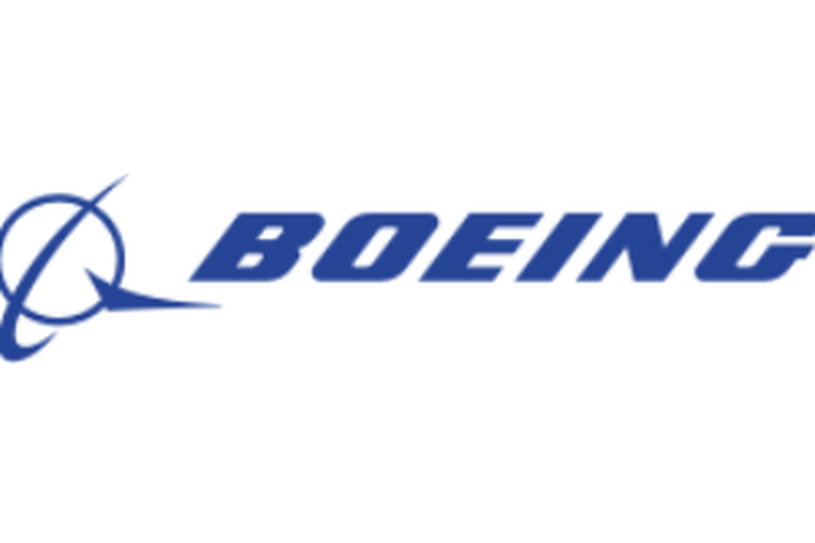 Ilustrasi logo perusahaan Boeing