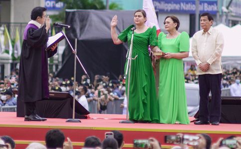 Philippines: Sara Duterte Sworn in as Vice President after Emphatic Election Victory