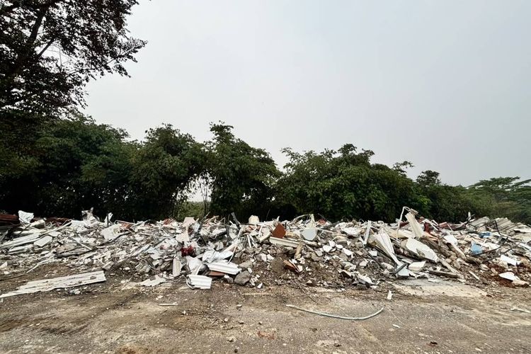 Penampakan Klaster Mewah Lapas Cibinong Kini Tinggal Puing, Masih Diawasi Inspektorat