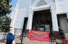 Baru Diresmikan 5 Bulan Lalu, Plafon Masjid Agung Bogor Jebol