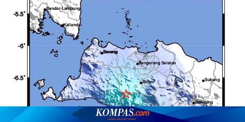 BMKG Catat 4 Kali Gempa Susulan Usai Gempa M 4,6 Sukabumi