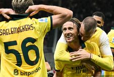 Luka Modric Cetak Gol Pertama buat AC Milan, Ukir Rekor di Liga Italia