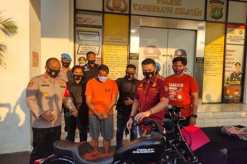 Pencuri Motor Harley Davidson Modus Test Drive Sudah Dua Kali Beraksi di Tangsel