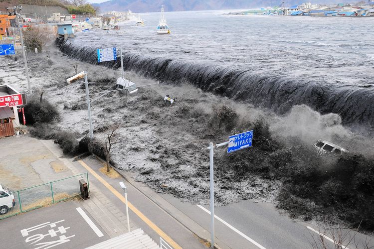 Pusat Gempa Jepang 7 3 Magnitudo Dekat Lokasi Tsunami 2011 Halaman All Kompas Com