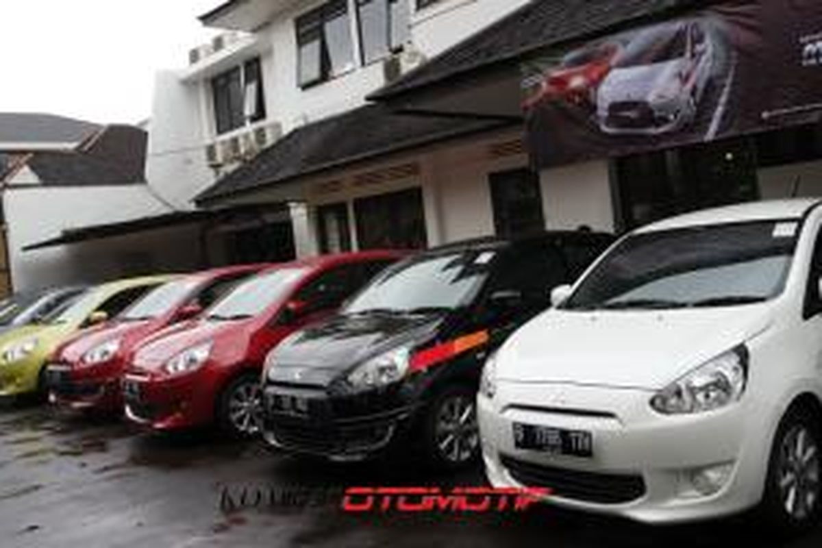 Ragam warna Mitsubishi New Mirage.