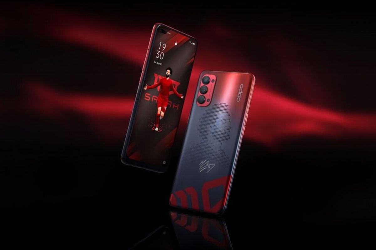 Oppo Reno4 Mo Salah Edition.