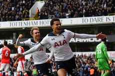 Hasil Liga Inggris, Tottenham Bentangkan Jarak 17 Poin atas Arsenal