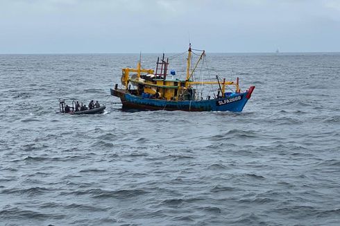 KKP Kembali Ringkus Kapal Maling Ikan Berbendera Malaysia