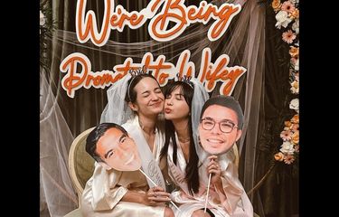 Enzy Storia langsung menyusul sahabatnya, Jessica Mila, yang menikah dengan Yakup Hasibuan pada 5 Mei 2023.