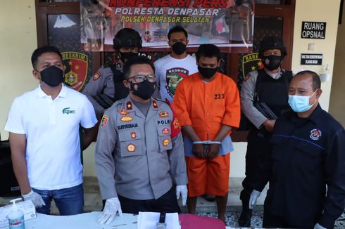 Pengemudi Ojol Pelaku Pelecehan Payudara di 11 TKP di Bali Ditangkap Setelah Videonya Viral