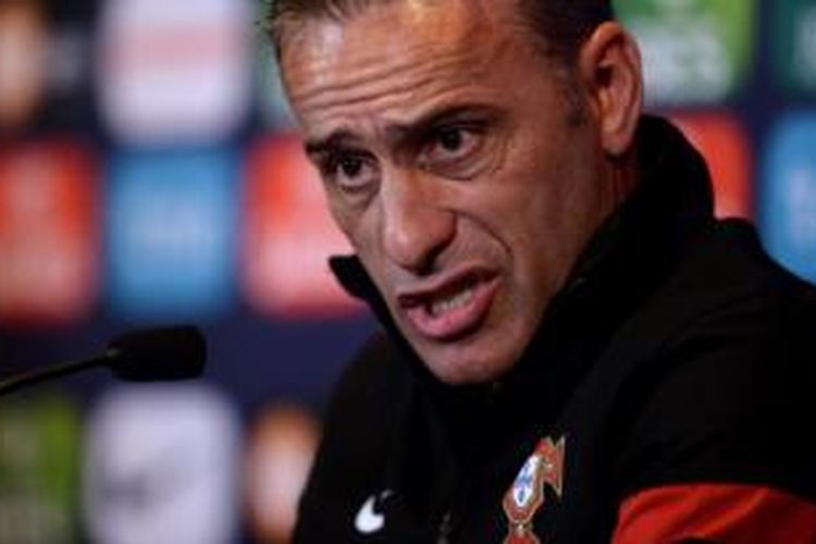 Pelatih tim nasional Portugal, Paulo Bento.