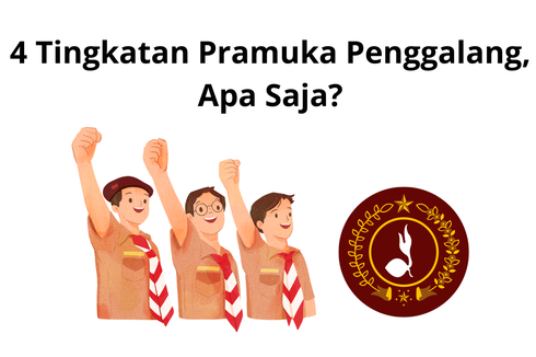 4 Tingkatan Pramuka Penggalang, Apa Saja?