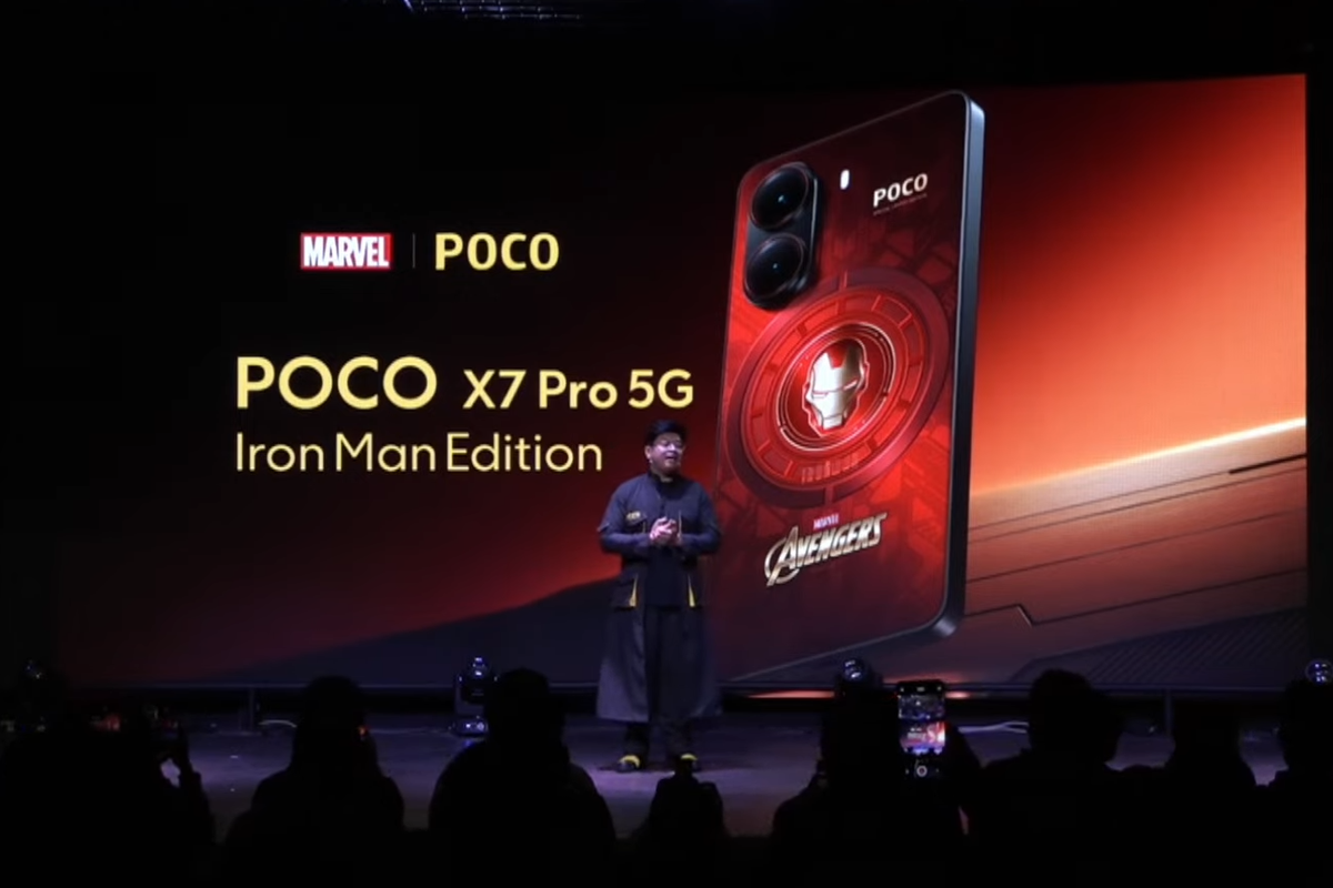 Sub-merek Xiaomi, Poco resmi meluncurkan dua smartphone terbarunya di pasar Indonesia, yaitu Poco X7 5G dan Poco X7 Pro 5G pada Selasa (25/2/2025). Ada juga Poco X7 Pro IronMan Edition yang ditampilkan dalam desain dan antarmuka karakter superhero Iron Man.

