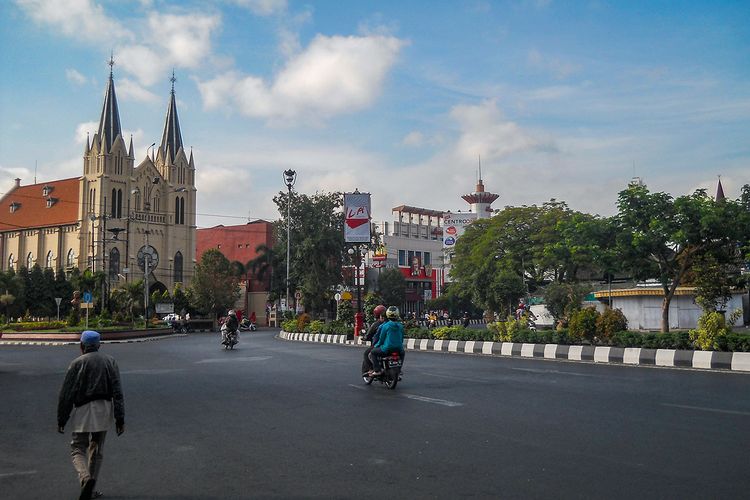 Ilustrasi kota Malang, kampus terbaik di Malang