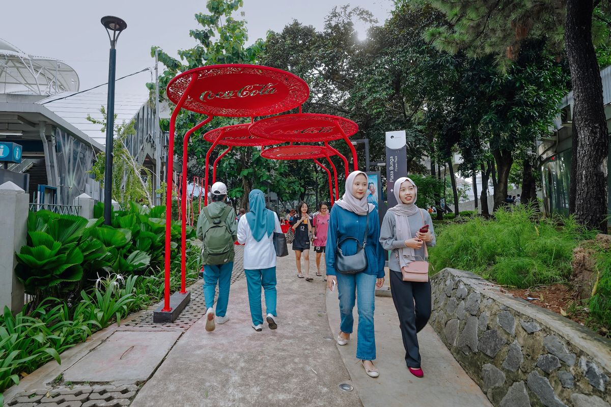 Pemprov DKI Jakarta mengajak seluruh warga hadir dan meramaikan acara pencanangan HUT ke-498 Kota Jakarta di Taman Literasi, Blok M, Jakarta Selatan, Sabtu (24/5/2025).