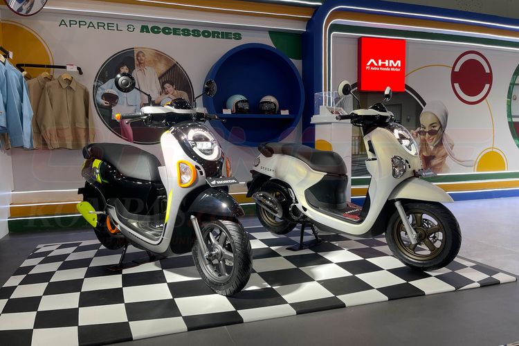 Honda Scoopy model baru versi aksesori resmi