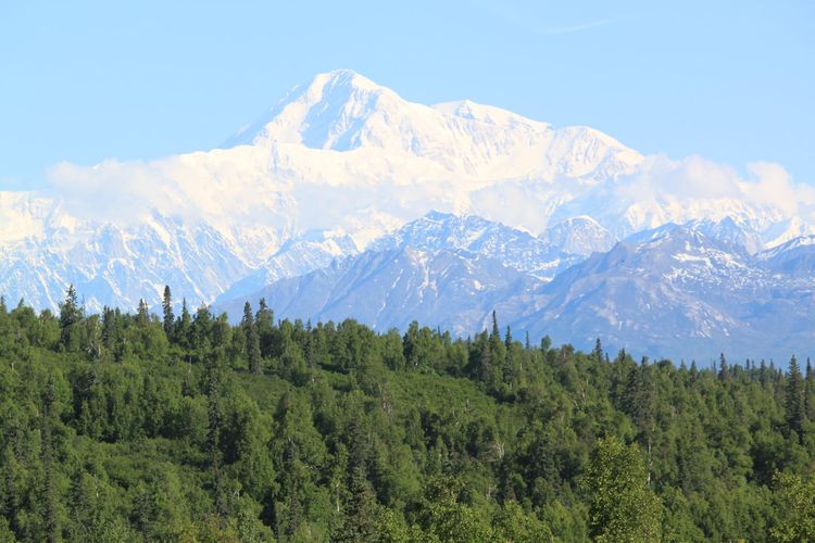 Gunung Denali, Alaska, Amerika Serikat.