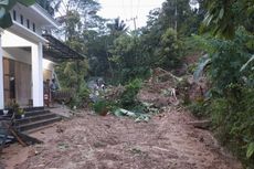 Hujan Deras Guyur Trenggalek, Jalan Penghubung Kecamatan Tertutup Longsor