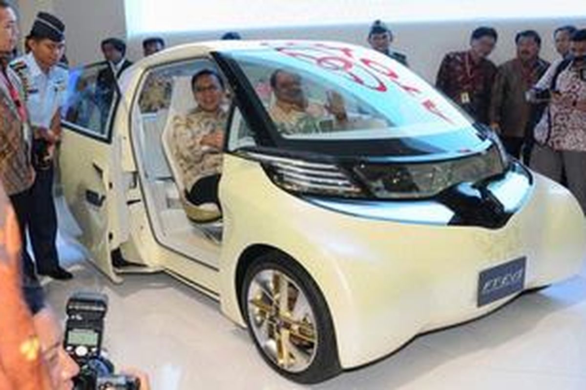 Bagaimana Pak Saat lalu lintas lagi padat, Toyota FT-EV II sangat cocok