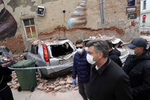 Di Tengah Wabah Virus Corona, Gempa Guncang Zagreb, Ibu Kota Kroasia