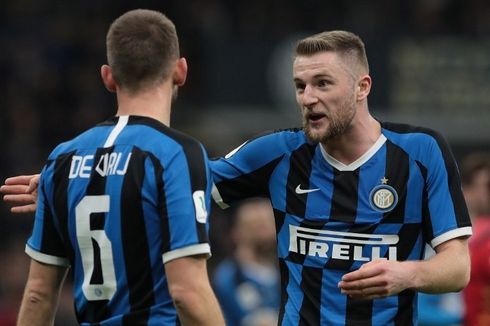 AS Roma Vs Inter Milan, Skriniar Akui Jadi Korban Siku Mancini