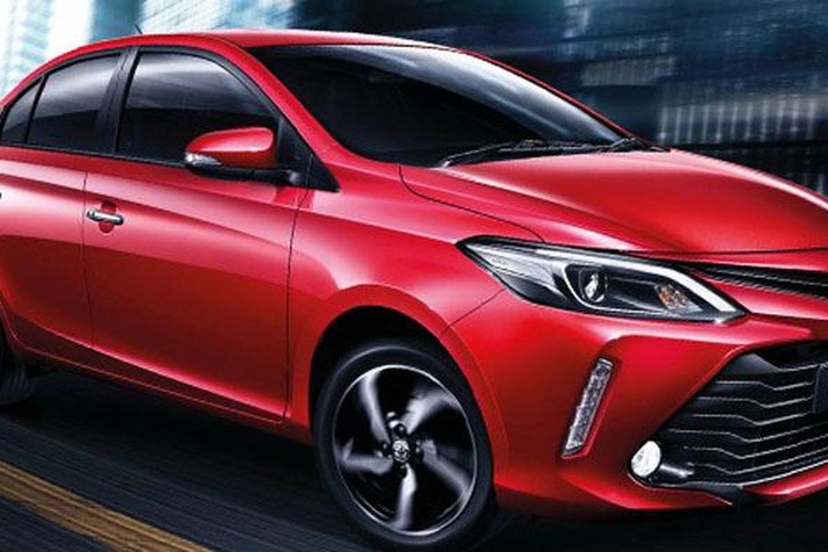 Toyota Vios facelift meluncur di Thailand.